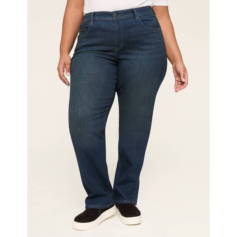 Lane Bryant Signature Fit Straight Leg Jeans Size 38 NWT Blue - Picture 10 of 10